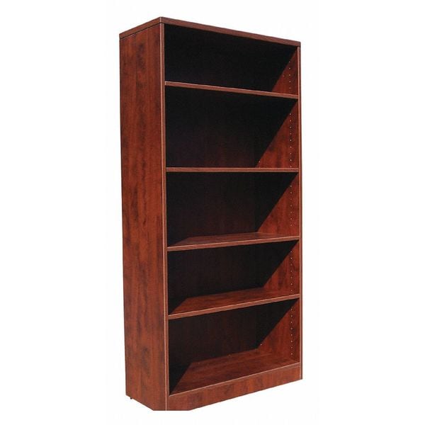 Boss Bookcase, Mahogany, 14" Depth, 65-1/2" H - N158-M