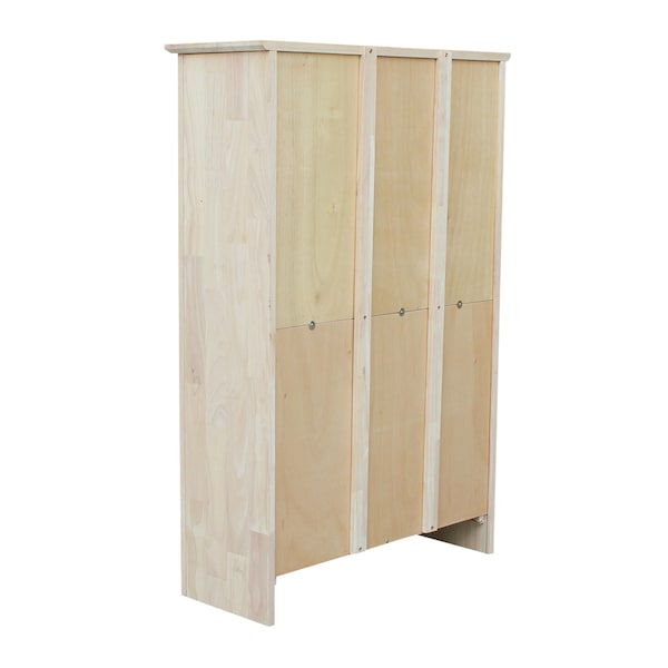 International Concepts Shaker Bookcase, 48"H, Unfinished - SH-3224A