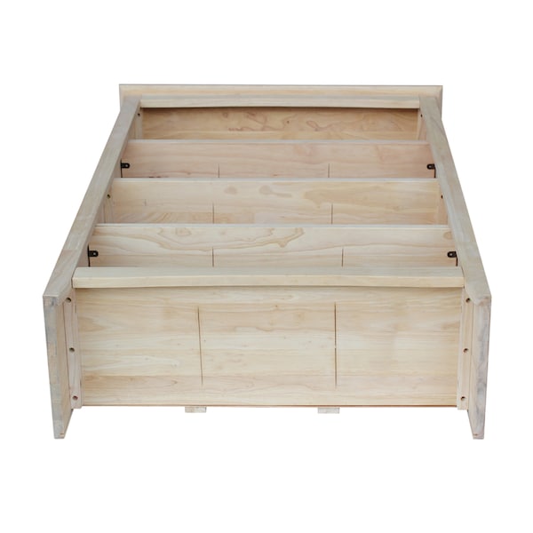 International Concepts Shaker Bookcase, 48"H, Unfinished - SH-3224A
