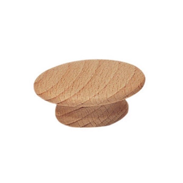 Gan Eden 9211.25DP Cabinet Round Wood Knob 1.25 in., 10PK - GA155693