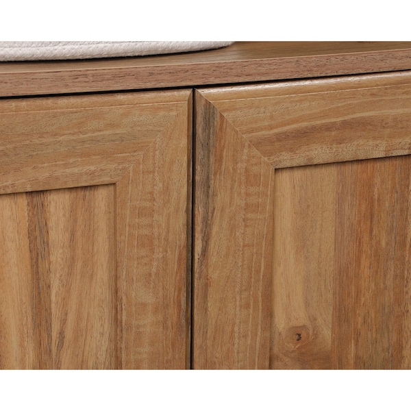 Sauder 5 Shelf Bookcase W/doors Sma , Three adjustable shelves for flexible storage options - 426414