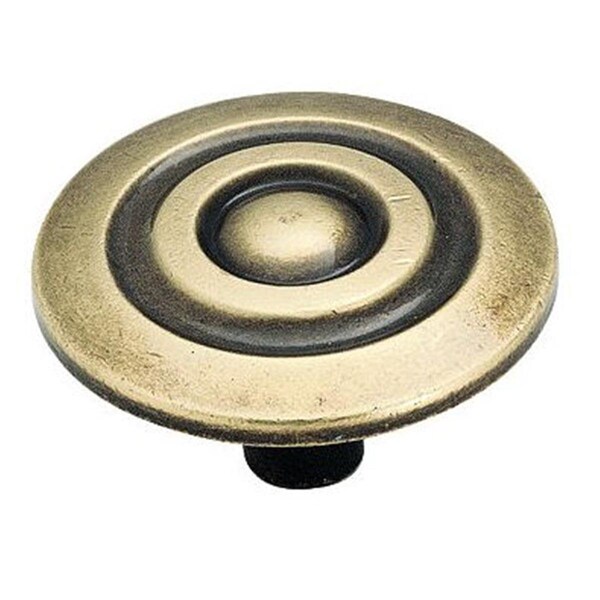 Amerock BP594-AE 1.5 in. Round Knob - Antique English - A00594 AE