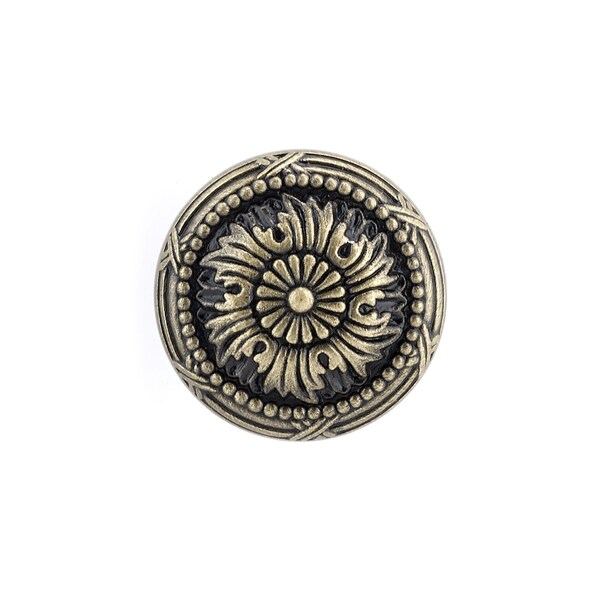 Richelieu 1 1/4 in (32 mm) Antique English Traditional Metal Cabinet Knob - BP82465AE