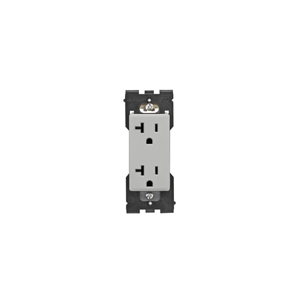 REGLETA DE TOMACORRIENTES ELECTRICOS RENU 20A TR RCPT PEBBLE GREY - RER20-PG
