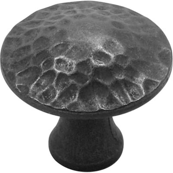 Gan Eden DC Knob, Black Iron - 1.25 in. - GA1782662