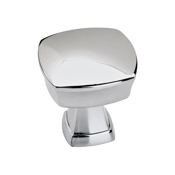 Gardencare 1.25 in. Allison Knob, Polished Chrome - GA1542480