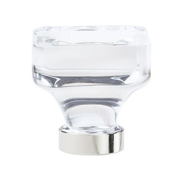 Gardencare 1.75 in. Knob Glacio - Polished Nickel - GA724759
