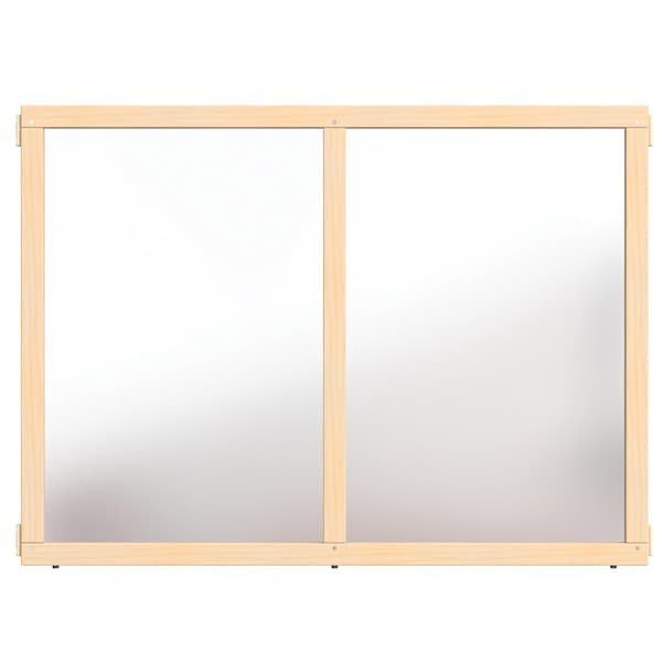 Jonti-Craft KYDZ Suite Panel, A-height, 48 in. Wide, Mirror - 1514JCAMR