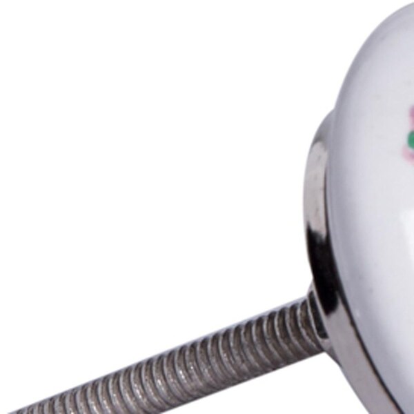 Homeroots Multi Color Ceramic & Metal Knob; 1.5 x 1.5 x 1.5 in. - Pack of 12 - 358079
