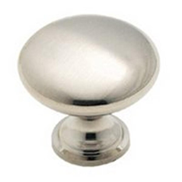 Gardencare 14404SCH 1.19 In. Round Knob Brushed Satin Chrome - GA434459