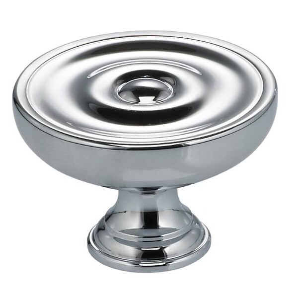 Omnia Bowl Cabinet Knob Bright Chrome 1-3/16" - 9136/30.26