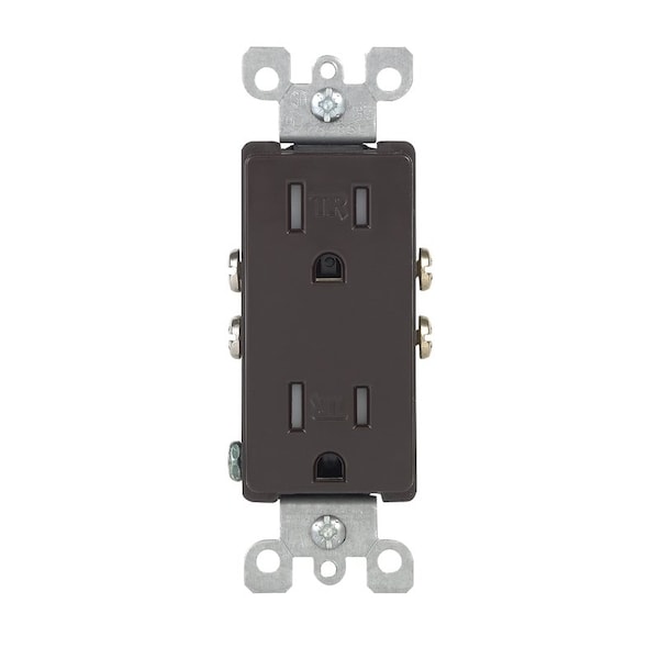 Salida color café 5-15R 125V - T5325-000 de Leviton