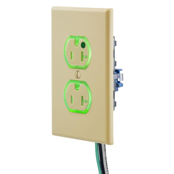 Contacto de recepción SNAPConnect de grado hospitalario extra resistente Hubbell - SNAP8300ILTR