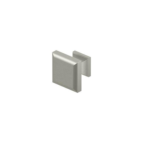 Deltana Decorative Square Cabinet Knob Satin Nickel - KS10U15