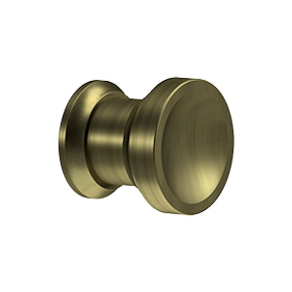 Deltana Chalice 1" Contemporary Cabinet Knob Antique Brass - CHAL10U5
