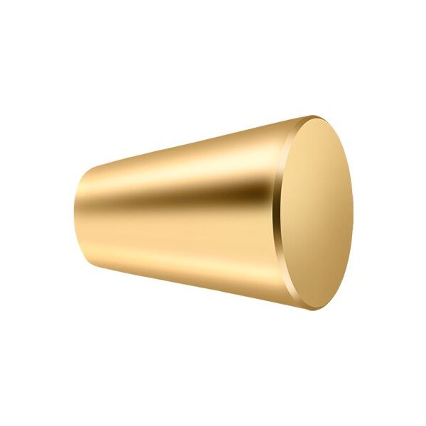 Deltana Knob Cone Cabinet 1" Lifetime Brass - KC20CR003