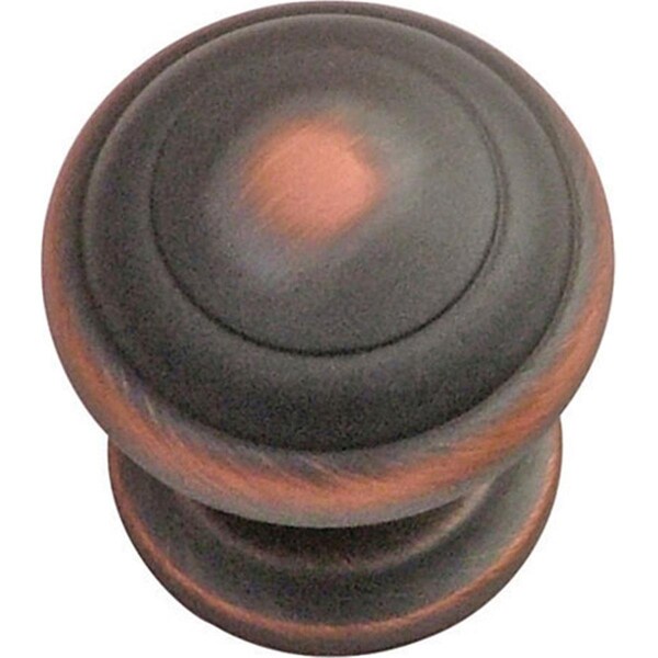 Hd Belwith 1.25 in. Knob- Oil Rubbed Bronze Highlighted - BWP2283 OBH