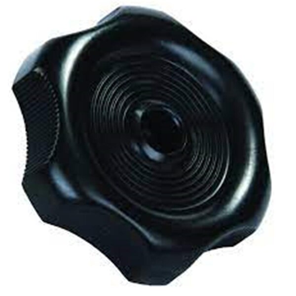 Gardencontrol Window Knob with 0.5 in. Shaft, Black - GA2110178