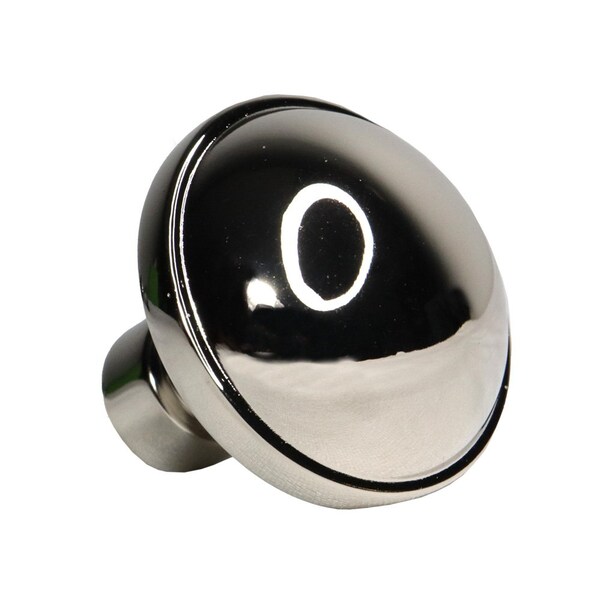 Emtek Brandt 1-1/4 in Cabinet Knob Polished Nickel Lifetime Finish - 86695US14