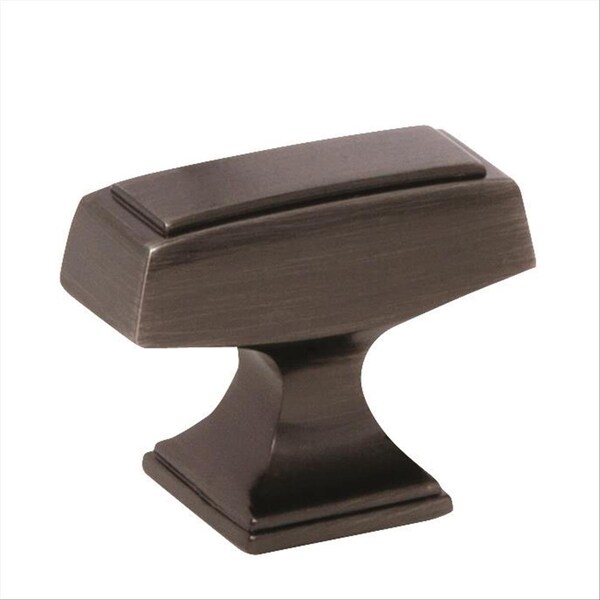 Amerock Mulholland 1-1/2 inch 38mm Length Gunmetal Cabinet Knob - 2000748