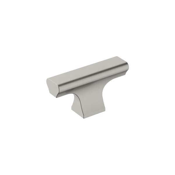 Amerock Status 2 in 51 mm Length Satin Nickel Cabinet Knob - BP36836G10