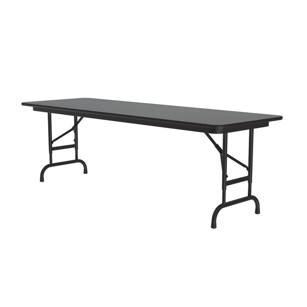 Correll CFA Adjustable HPL Folding Tables 24x60 Montana Granite - CFA2460PX-55