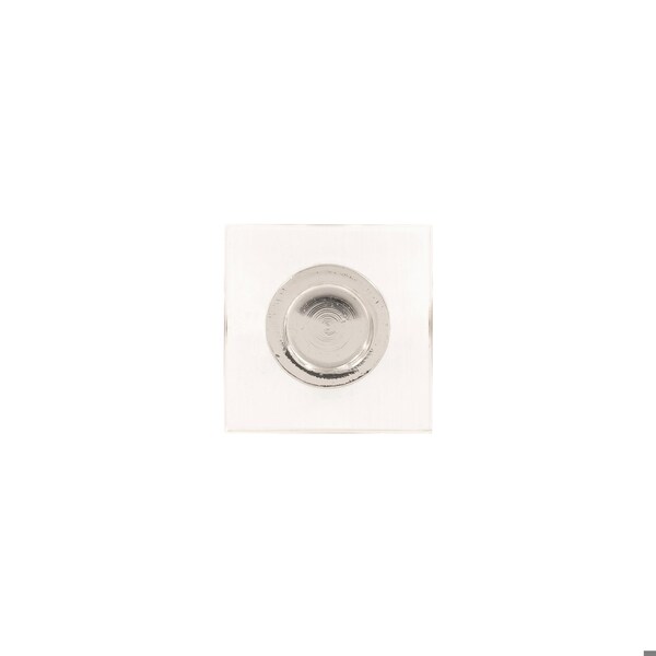 Hickory Hardware Crystal Palace Collection Knob 1-3/8 Inch Square Crysacrylic with Polished Nickel Finish - H079525-CA14