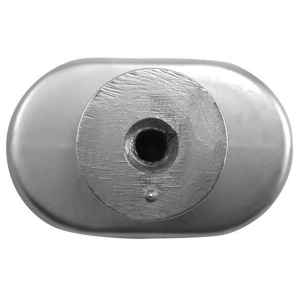 Mng Hardware Aspen Oval Knob - Satin Nickel - 81228