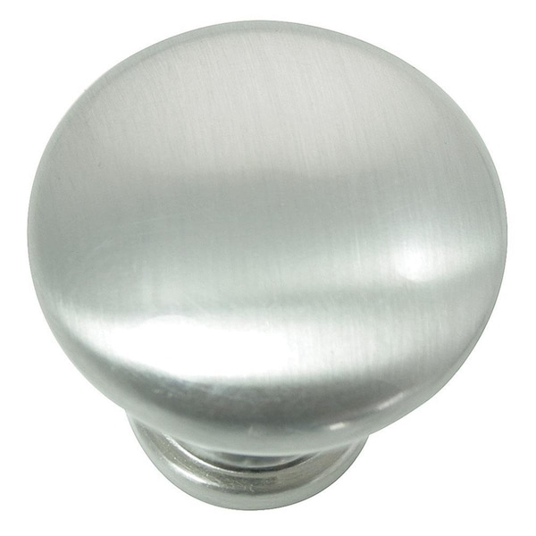 Laurey 54628 1.38 in. Steel Hollow Knob - Brushed Satin Nickel, 10PK - 59905