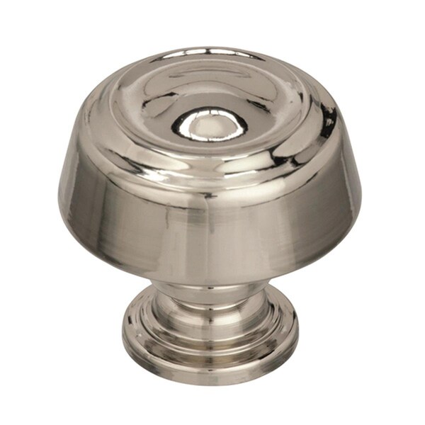 Amerock 1.25 in. Kane Cabinet Knob - Polished Nickel - A53700 PN