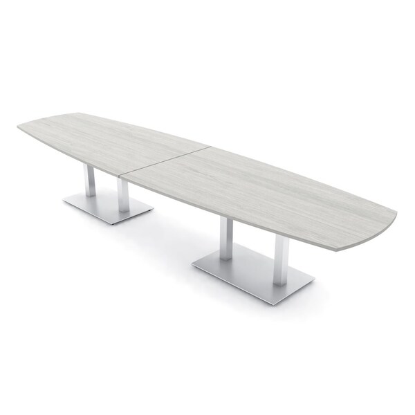 Skutchi Designs Arc Boat 45 in W, 168 in L, Ivory - HAR-ABOT-48X168-DOU-K458