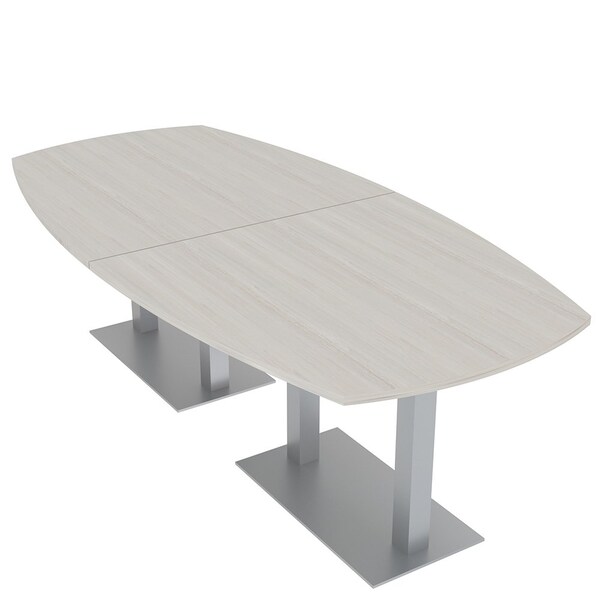 Skutchi Designs Arc Boat 45 in W, 96 in L, Ivory - HAR-ABOT-48X96-DOU-K458