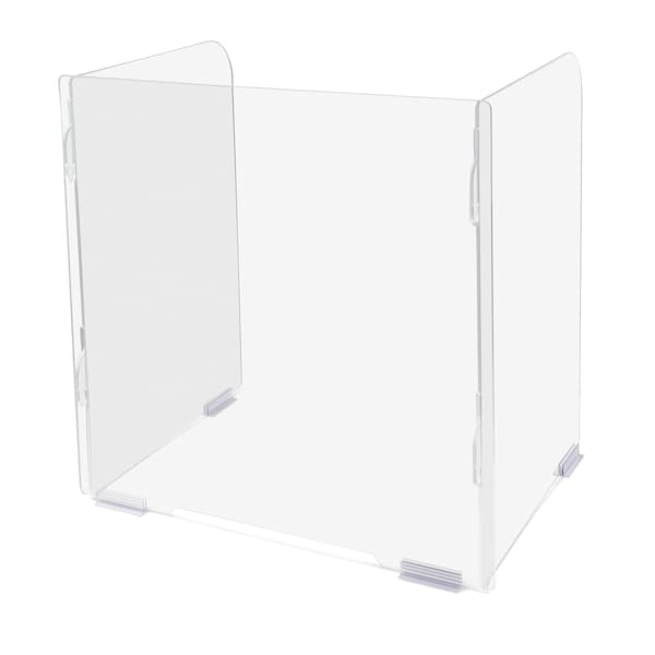 Jonti-Craft See-Thru Student Desktop Shield, 24 in. High - 9851JC