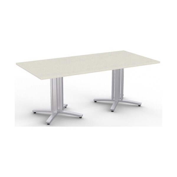 Special-T Table, Rectangle, 42inWx84inLx29inH, Crisp Linen - SCTS4XRT4284CL
