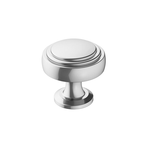 Amerock Winsome 1-1/4 in 32 mm Diameter Polished Chrome Cabinet Knob - BP3676526