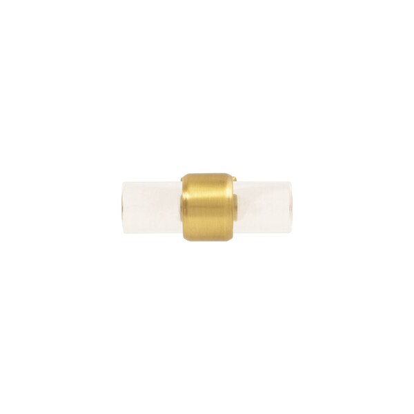 Hickory Hardware Crystal Palace Collection T-Knob 1-3/4 Inch x 11/16 Inch - H079520-CABGB