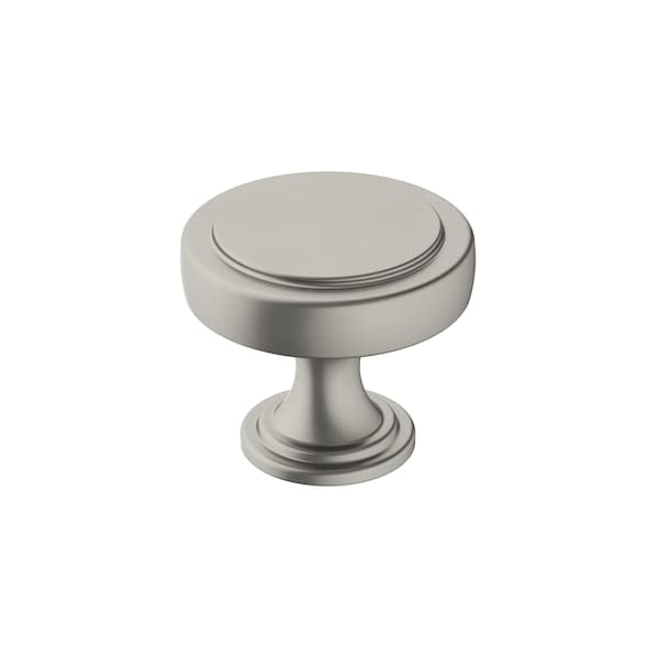 Amerock Exceed 1-1/2 in 38 mm Diameter Satin Nickel Cabinet Knob - BP36880G10