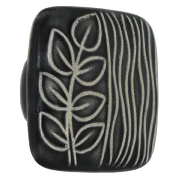 Acorn Mfg Lg Sq Black and White Sea Grass - PSGYP