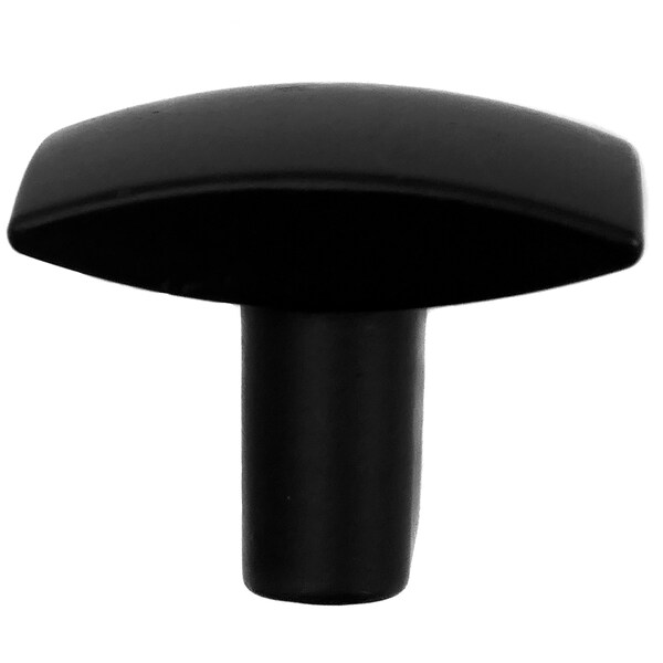 Laurey 1 1/2in Square Knob - Aventura - Matte Black - 74520