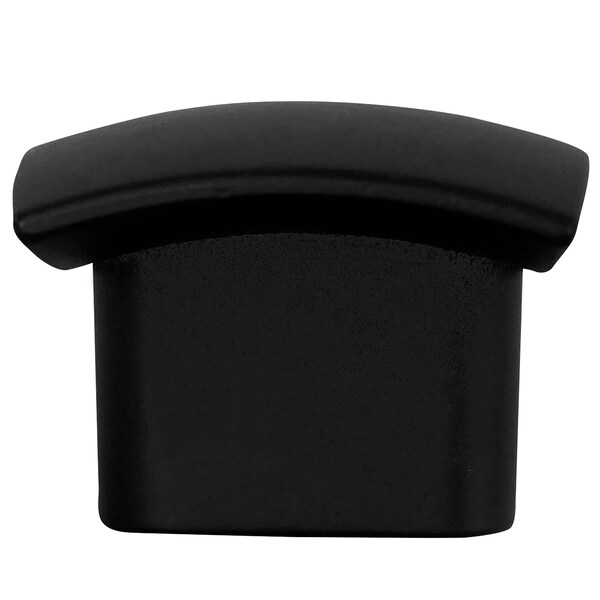Laurey 1 1/2in Square Knob - Aventura - Matte Black - 74520