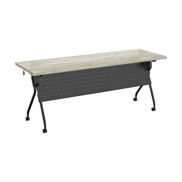 Special-T Table, FlipNest, Transform2, 72inx24inx30in, Aged Driftwood/Black - SCTTRNF22472BAD