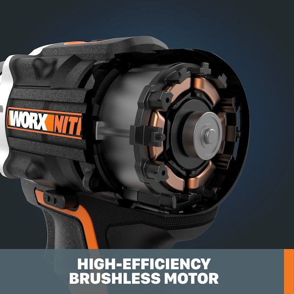 Worx 20V Power Share 1/2 in. Cordless Hammer Drill, Tool Only - WX352L.9