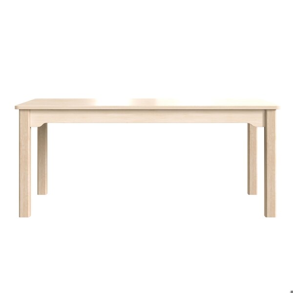 Flash Furniture 23.5 in W, 47.25 in L, 18 in H, Beechwood, Birch Plywood, Beech - MK-ME088011-GG