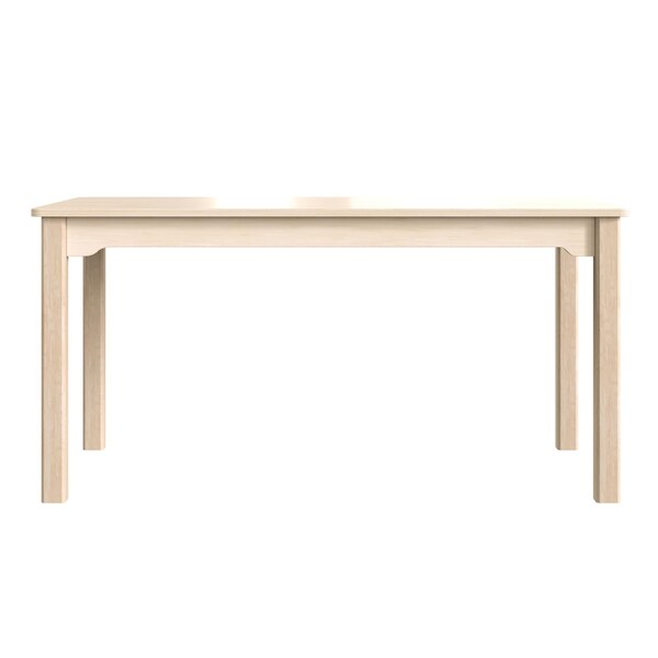 Flash Furniture 23.5 in W, 47.25 in L, 21.25 in H, Beechwood, Birch Plywood, Beech - MK-ME088012-GG