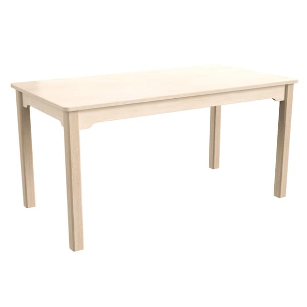 Flash Furniture 23.5 in W, 47.25 in L, 21.25 in H, Beechwood, Birch Plywood, Beech - MK-ME088012-GG