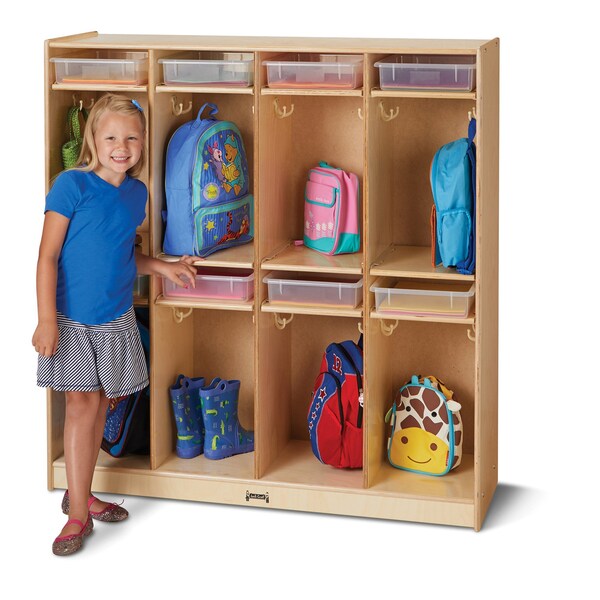 Jonti-Craft Take Home Center-8 Section-with Clear Paper-Trays - 66740JC