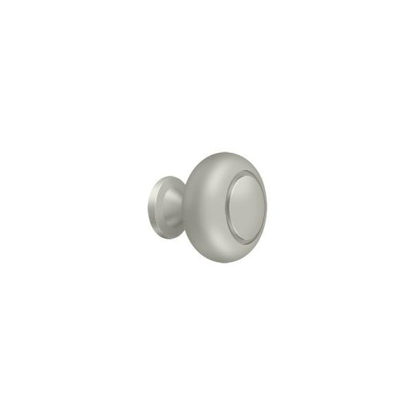 Deltana Knob Round Groove Satin Nickel - KR119U15