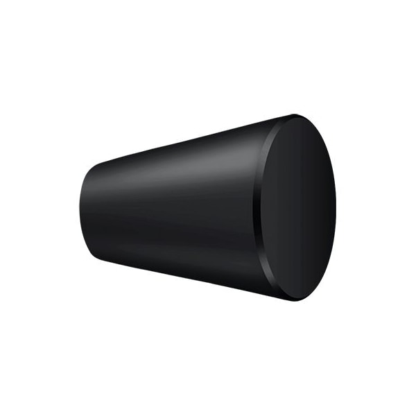 Deltana Knob Cone Cabinet 1-1/8" Black - KC24U19