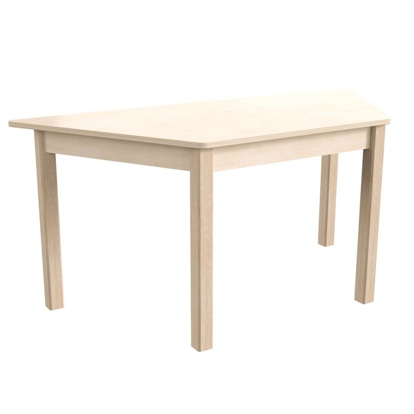 Flash Furniture 20.75 in W, 47 in L, 21 in H, Beechwood, Birch Plywood, Beech - MK-ME088018-GG