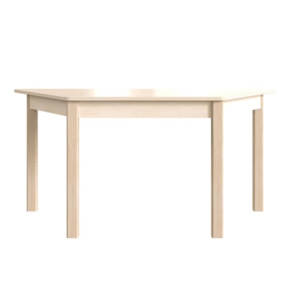 Flash Furniture 20.75 in W, 47 in L, 21 in H, Beechwood, Birch Plywood, Beech - MK-ME088018-GG